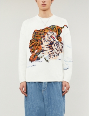 kenzo tiger cloud jumper