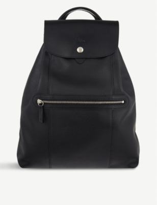 LONGCHAMP Le Foulonne leather backpack