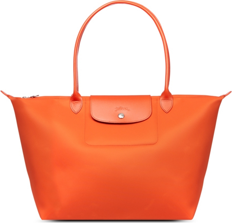 LONGCHAMP   Planétes large shopper in orange