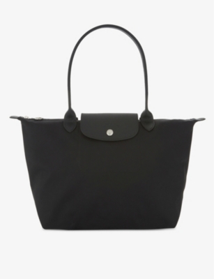 longchamp le pliage large tote bag black