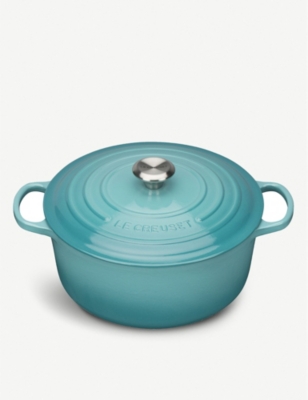 LE CREUSET Cast iron round casserole dish 28cm