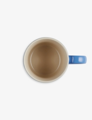 Shop Le Creuset Azure Blue Stoneware Espresso Mug 100ml