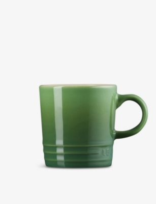 Le Creuset Bamboo Green Stoneware Espresso Mug 100ml In Bamboo Green