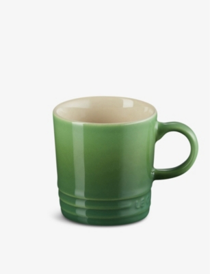 Le Creuset Bamboo Green Stoneware Espresso Mug 100ml