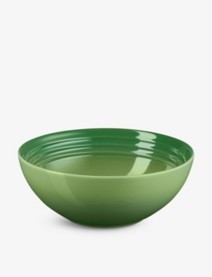 Le Creuset Bamboo Green Stoneware Cereal Bowl 16cm