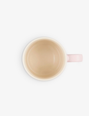 Le Creuset Shell Pink Stoneware Mug 350ml In Shell Pink
