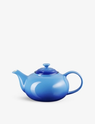 Le Creuset Azure Blue Classic Stoneware Teapot