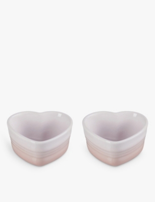 Le Creuset Shell Pink Stackable Stoneware Ramekin