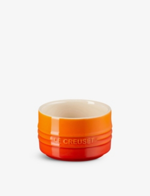 Le Creuset Volcanic Stackable Stoneware Ramekin In Volcanic