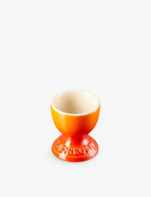 Shop Le Creuset Stoneware Egg Cup 5.9cm In Volcanic