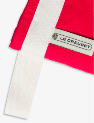 Le Creuset Cerise Textile Oven Mitt In Cerise