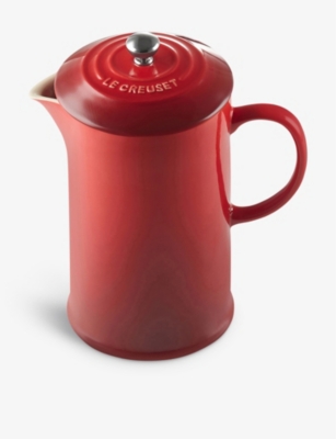 LE CREUSET: Stoneware cafetiere 1L