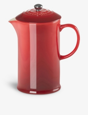 LE CREUSET: Stoneware cafetiere 1L