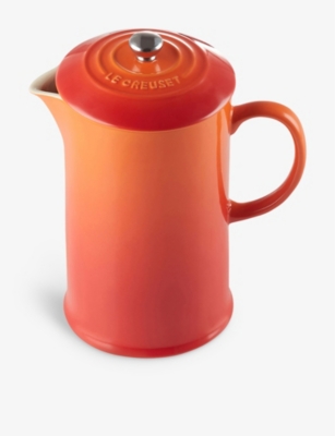 Stoneware cafetiere 1L