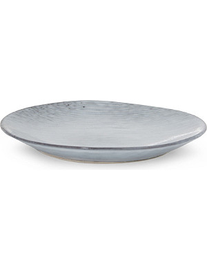 BROSTE Nordic seaside stoneware plate