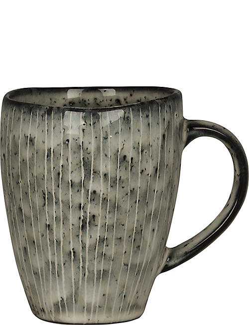 BROSTE: Nordic sea stoneware mug with handle