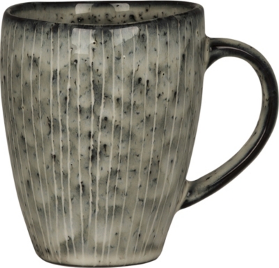 Broste Nordic Sea Stoneware Mug With Handle In Nero