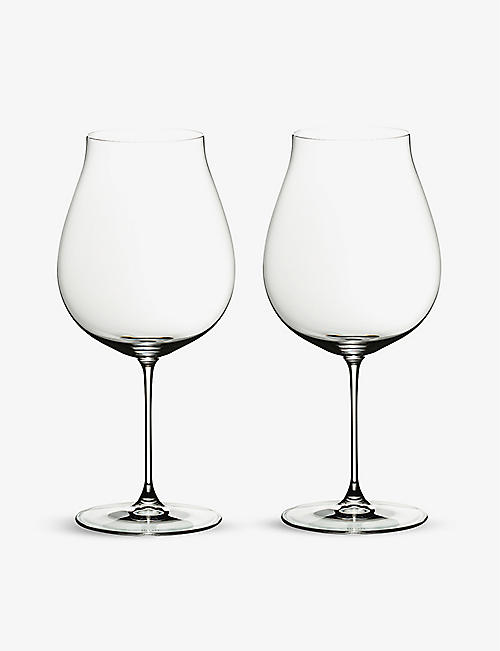 RIEDEL: Veritas crystal wine glasses set of two