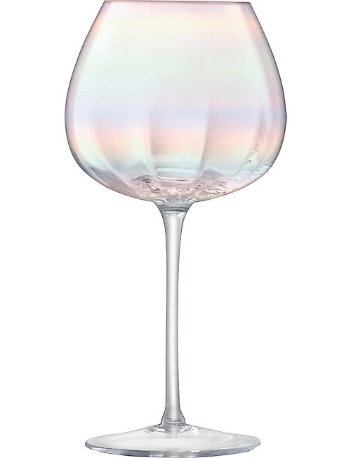 LSA: Pearl set of four red wine glasses