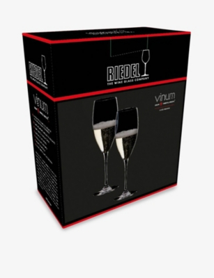 Shop Riedel Vinum Champagne Glasses Pair