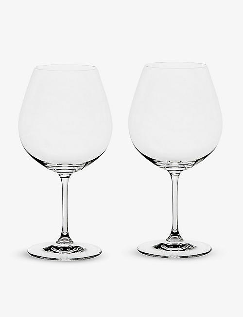 RIEDEL: Vinum burgundy glasses pair