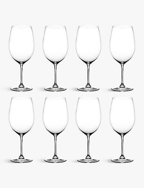RIEDEL: Vinum Bordeaux glasses set of eight