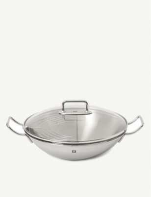 ZWILLING J.A HENCKELS - Stainless steel wok 32cm