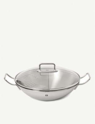 ZWILLING J.A HENCKELS 32cm wok - Stainless steel