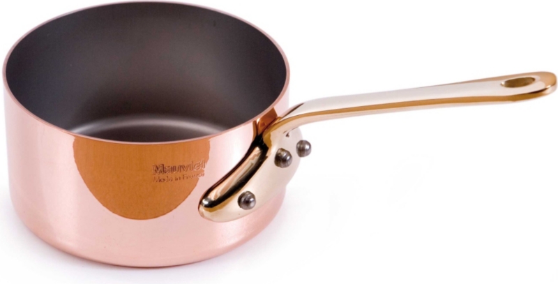 MAUVIEL   Mminis copper and stainless steel saucepan 7cm