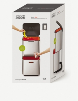 JOSEPH JOSEPH: Totem Max 60L waste and recycling bin