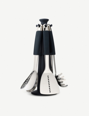 JOSEPH JOSEPH: Elevate steel carousel 6-piece utensil set
