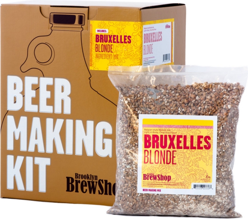 BROOKLYN BREW SHOP   Bruxelles Blonde beer making kit