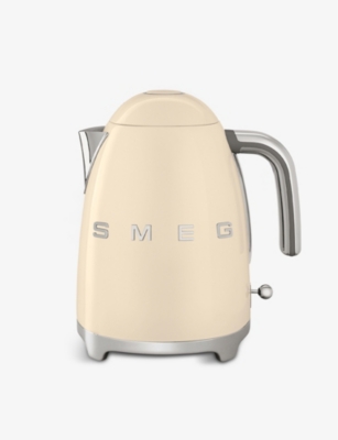 SMEG: KLF03 logo stainless steel kettle