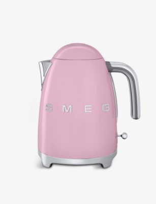 SMEG: KLF03 logo stainless steel kettle