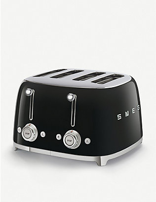 SMEG：四片式不锈钢烤面包机