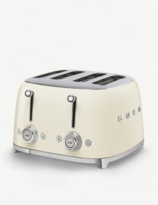 SMEG: Four-slice stainless-steel toaster