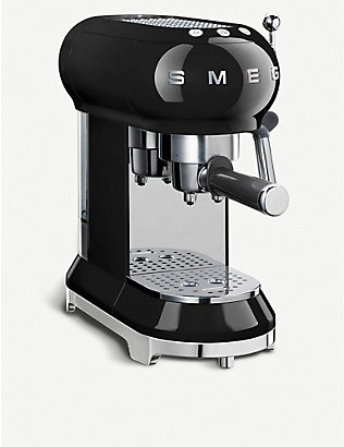SMEG: Stainless-steel espresso machine