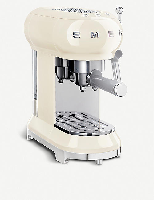 SMEG：不锈钢意式浓缩咖啡机