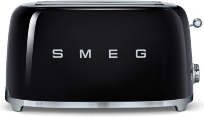 SMEG Smeg black 4slice toaster