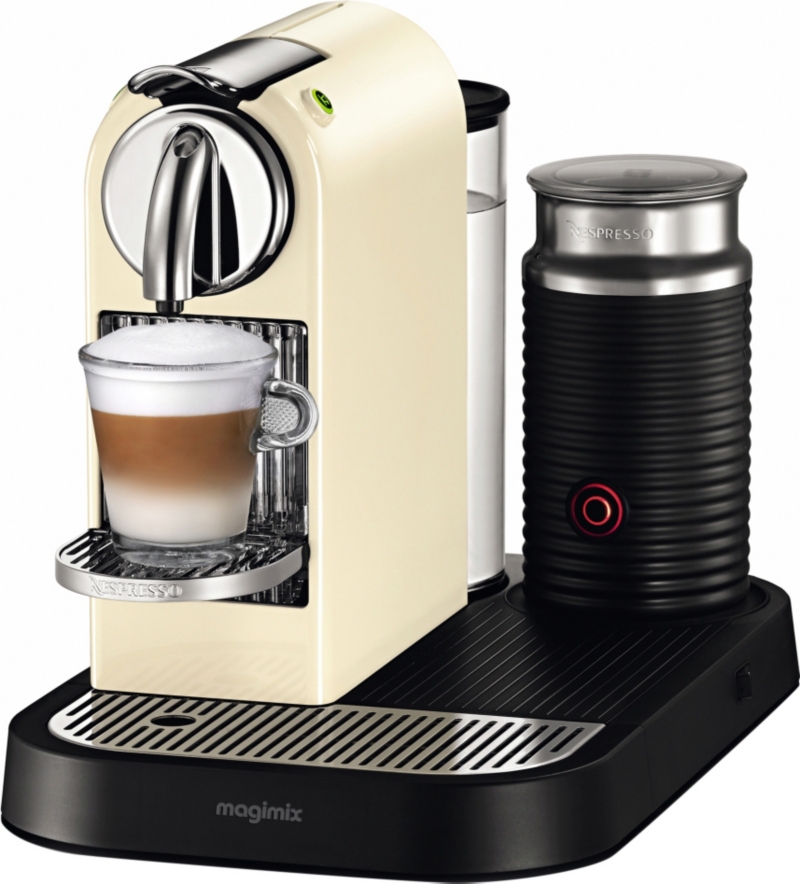 NESPRESSO   Magimix Nespresso Citiz coffee & milk machine cream