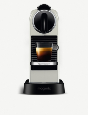 Nespresso by Magimix Citiz Pod Coffee Machine- White 11314