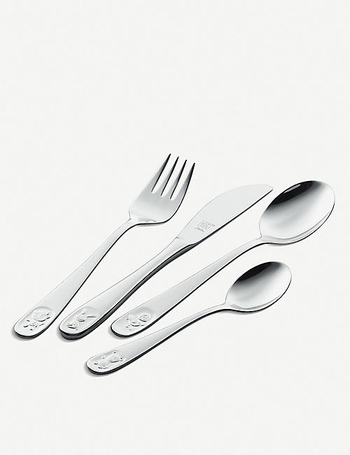 ZWILLING J.A HENCKELS: Bino 4-piece children's stainless steel cutlery set
