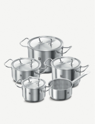 ZWILLING J.A HENCKELS Twin Classic stainless steel cookware 5piece