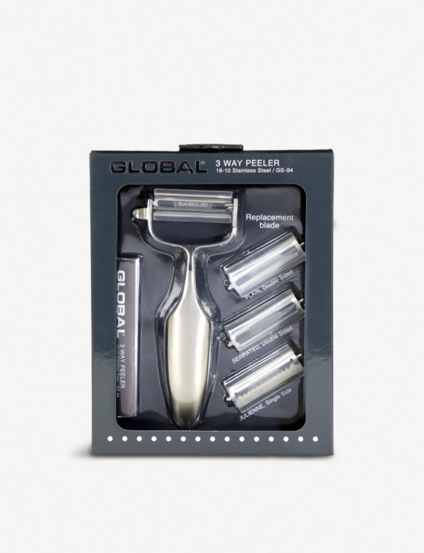 GS-94 3-Way stainless steel vegetable peeler