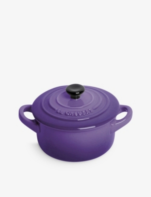 Le Creuset Ultra Violet Stoneware Petite Round Casserole Dish 9cm