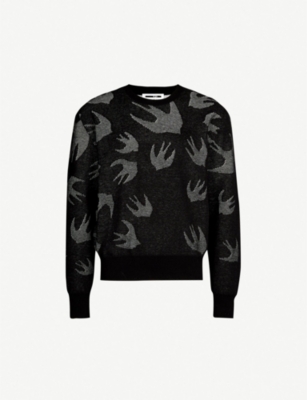 alexander mcqueen swallow jumper