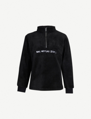 mki sherpa zip hoody