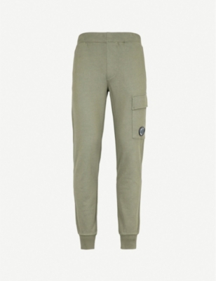 cp company khaki joggers