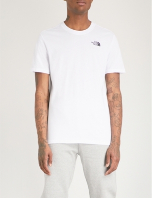 The North Face Mens Simple Dome T-shirt White In White
