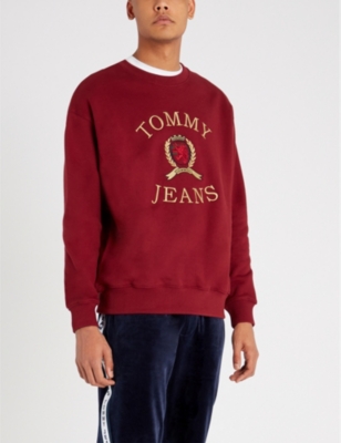 tommy jeans crest 6.0 crewneck